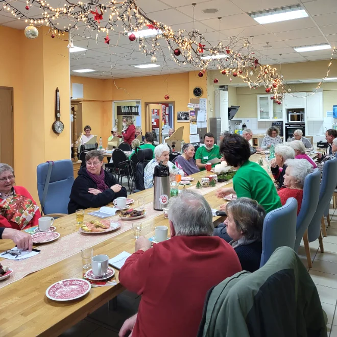 Unsere große Kaffeetafel im Oasien Tagespflegehaus