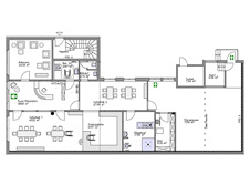 Grundriss des Oasien Tagespflegehauses Billerbeck